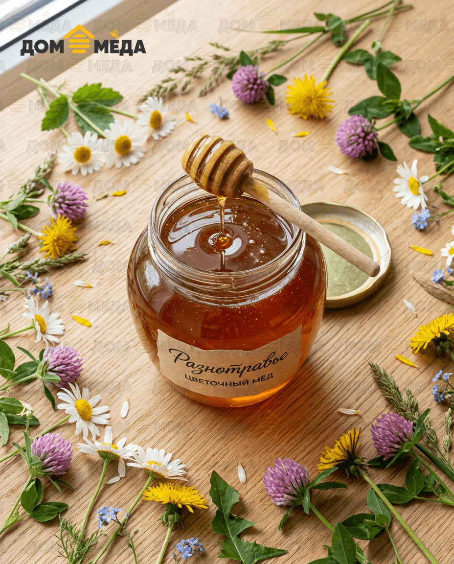 Разнотравье - Мёд. Дом мёда