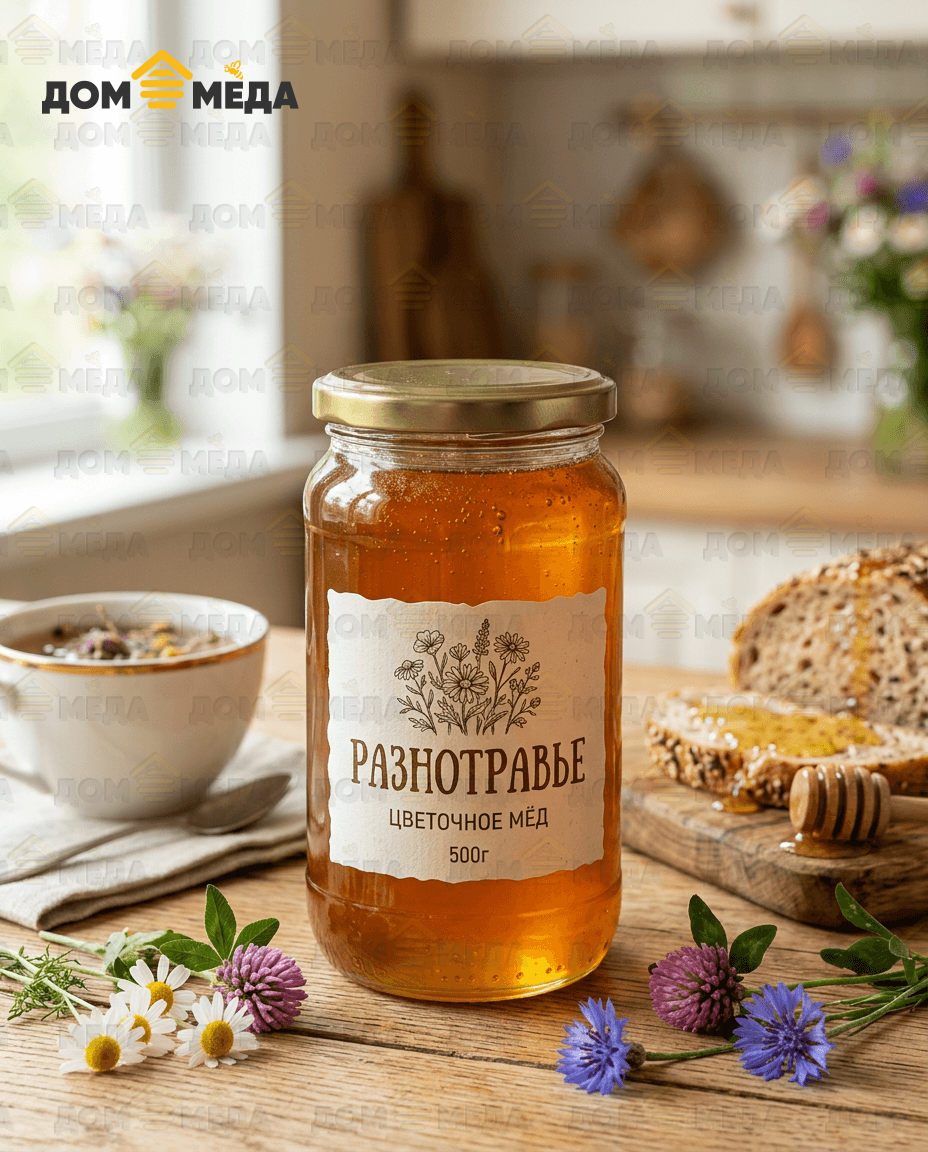 Разнотравье - Мёд. Дом мёда