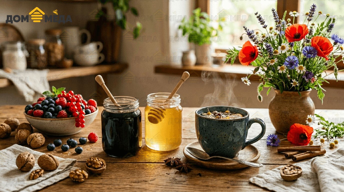 Натуральный мёд как полезная замена сахару в рационе. Дом Мёда