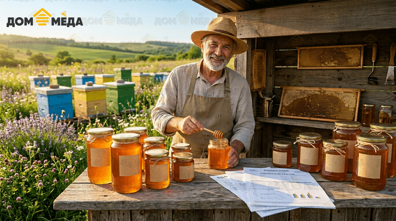 Честный пасечник и натуральный мёд с реальной пользой для здоровья. Дом Мёда
