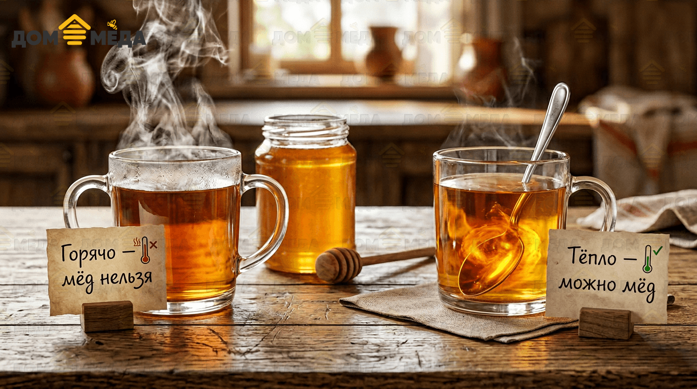 Наглядно: в какой чай можно добавлять мёд при простуде. Дом Мёда